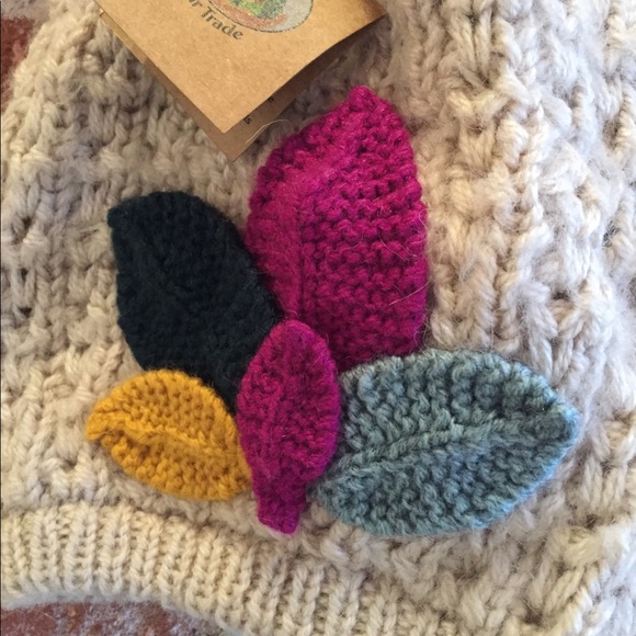 *final markdown* ALPACA WOOL Crochet Knit Cap - Picture 2 of 7